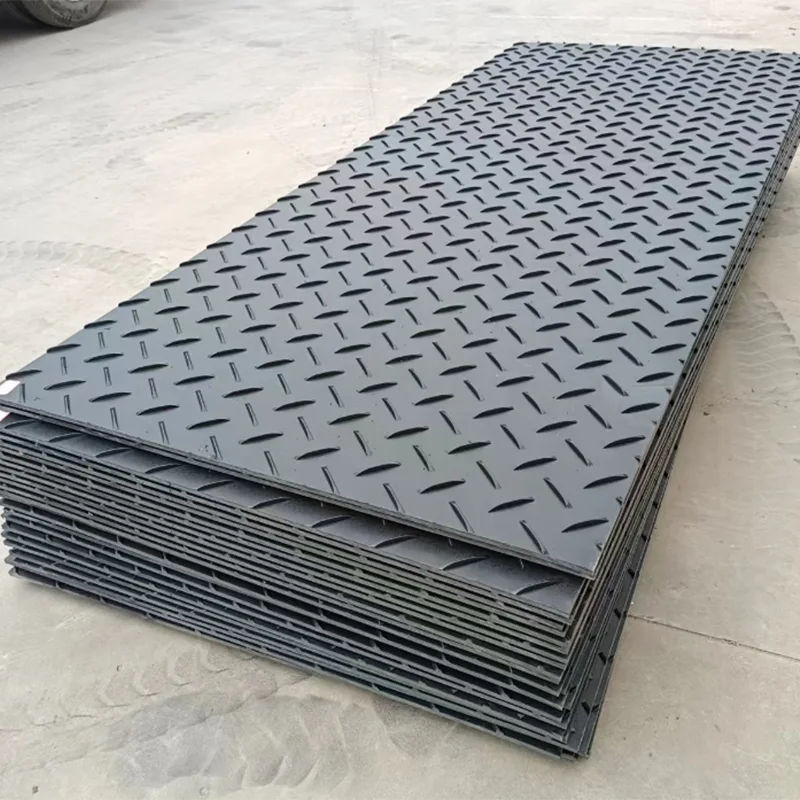 Piastra in acciaio per base stradale